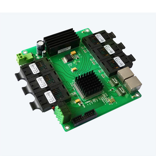 煤矿行业定制-YK-1608 6光2电嵌入式工业以太网交换机-YK-1608